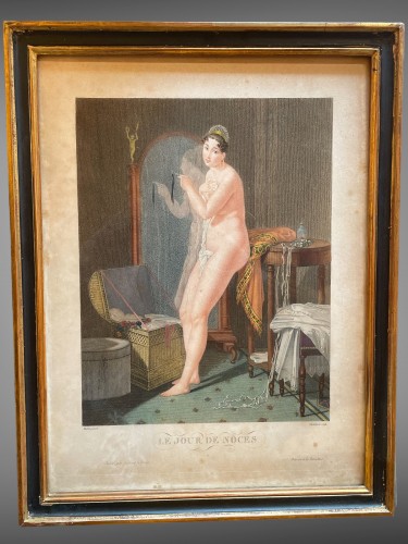 Antiquités - Suite de neuf gravures d'après Jean-Baptiste Mallet