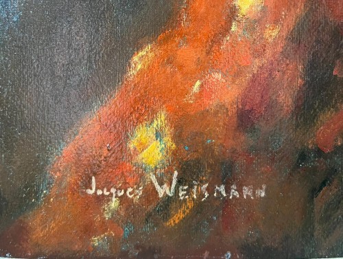 Portrait d'une jeune espagnole - Jacques Weismann vers 1920 / 1930 - Galerie Maxime Fustier