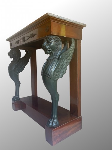 Consulat period console - Furniture Style Empire