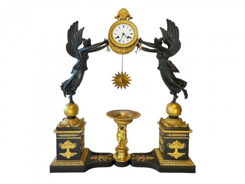 Exceptional Empire clock by Pierre-Philippe Thomire