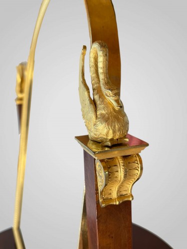 Psyché de table en acajou et bronzes dorés époque Empire - Galerie Maxime Fustier