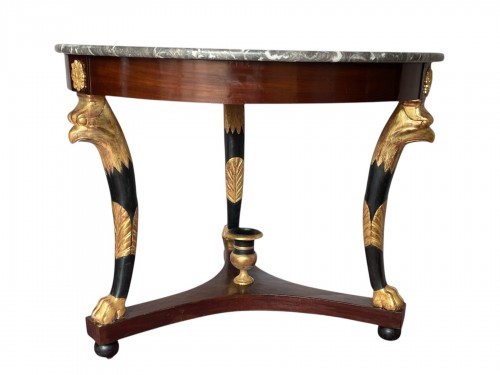Grand guéridon époque Consulat estampillé Henri Jacob