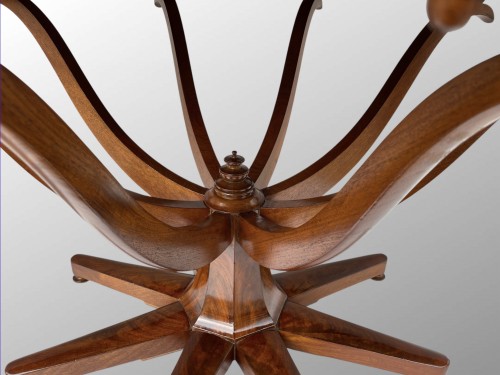 Furniture  - Mahogany pedestal table, Northern Italy, early 19th century