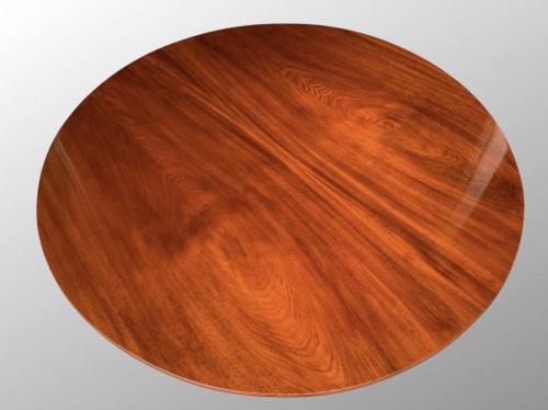 Mahogany pedestal table, Northern Italy, early 19th century - 