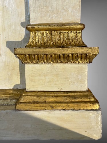 XIXe siècle - Trumeau aux cariatides grecques époque Empire