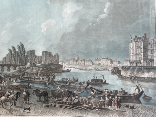 Paire de gravures d'après Demachy et gravées par Descourtis - Fin du XVIIIe siècle - Galerie Maxime Fustier