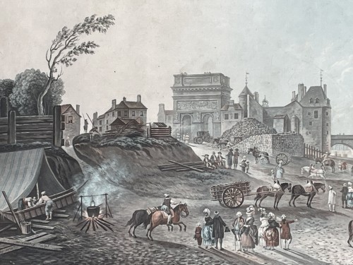 XVIIIe siècle - Paire de gravures d'après Demachy et gravées par Descourtis - Fin du XVIIIe siècle