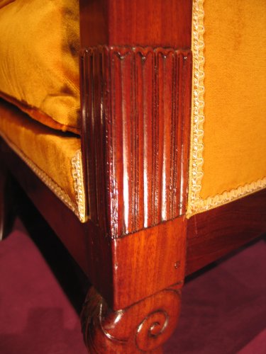 19th century - Corner sofa Restauration period