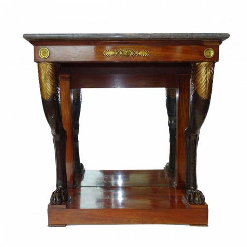 Mahogany Console of Consulate period