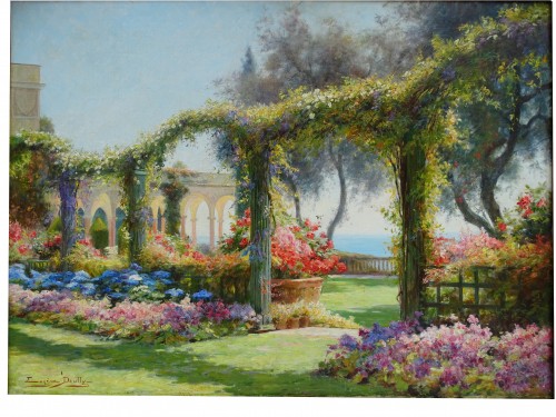 Eugène Deully (1860 - 1933) - The Flowered Arcs