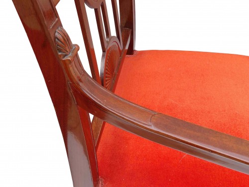 Sièges Fauteuil & Bergère - Paire de fauteuils en acajou époque Directoire