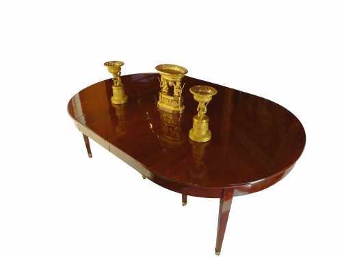 Mobilier Table & Guéridon - Table de salle à manger en acajou Directoire - Consulat