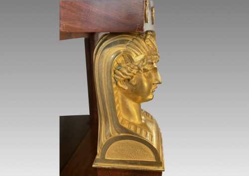 Empire - Console en acajou et bronzes dorés - Epoque Consulat