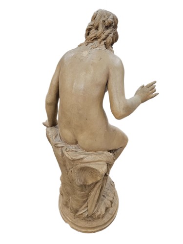 Jean-Louis Grégoire (1840-1890) - La Nymphe Syrinx - Sculpture Style Napoléon III