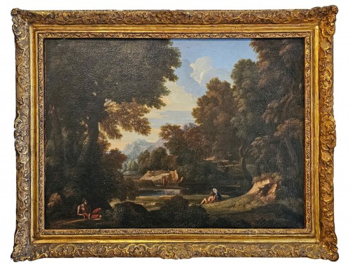 Gaspard Dughet (1615 - 1675) - Rest by the water