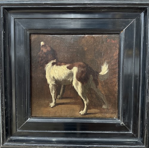 Wilheim Leibl (1844-1900) - The Hunting Dog - Napoléon III