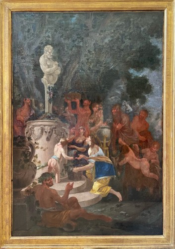 Scène de bacchanale - Giulio Carpioni (1613-1678) 