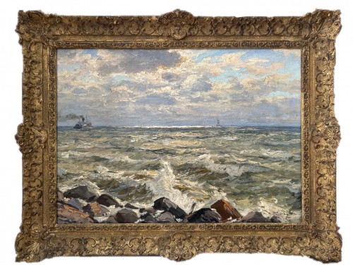 Mer agitée - Nikolaï Doubovskoï (1859-1918)