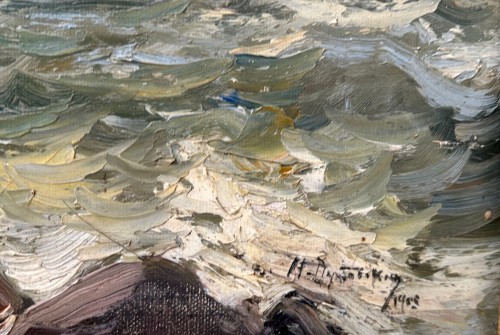 XXe siècle - Mer agitée - Nikolaï Doubovskoï (1859-1918)