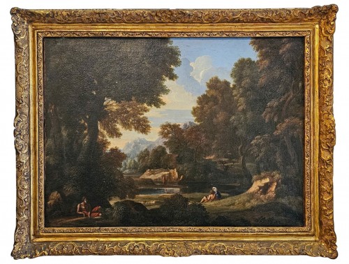 Gaspard Dughet (1615 - 1675) - Rest By The Water