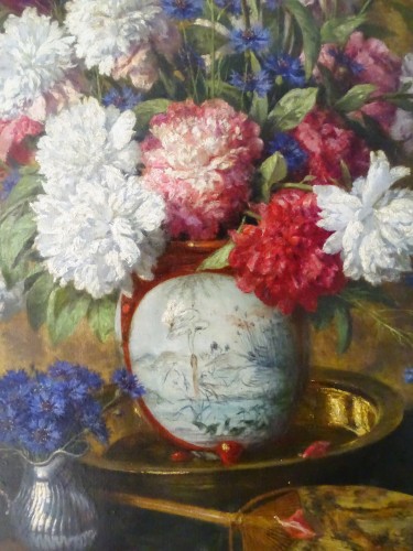 Henri Biva (1848-1929) - Japanese-style Still Life - 