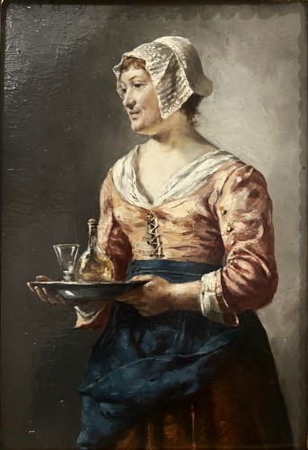 The Waitress, attributed to Ernest Meissonier (1815-1891) - 