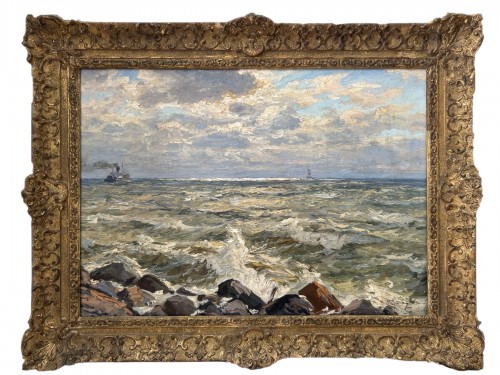 Rocher sous l’écume - Nikolaï Doubovskoij (1859-1918)