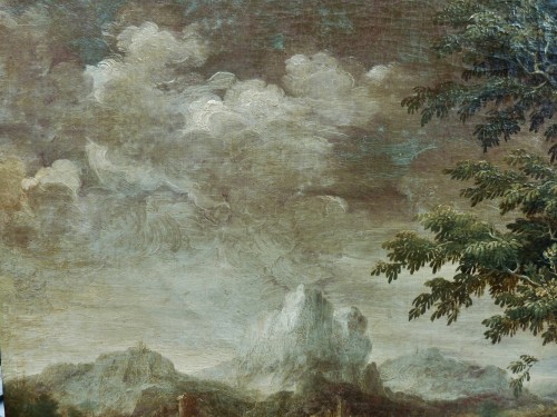 Marco Ricci (1676-1729) - Landscape with fishermen - 