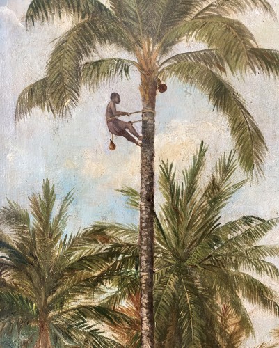 Dr Laurent (XIXe) – La récolte du malafou, 1893 - Galerie Meier