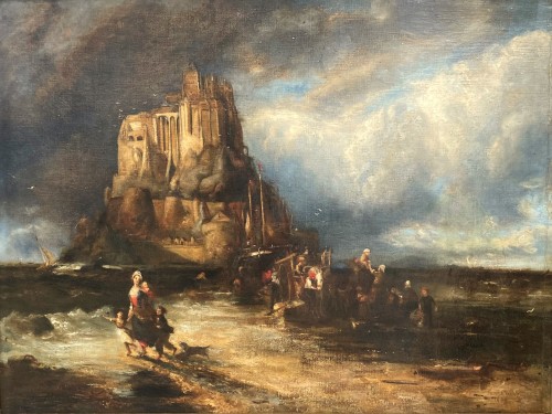 James Webb (1825-1895) - Le Mont Saint-Michel