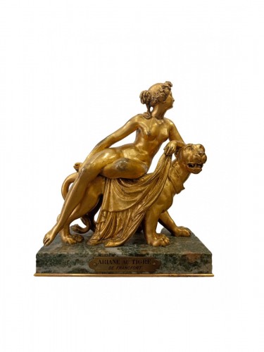 Ariane sur la panthère, bronze  d'après Johann Heinrich Dannecker