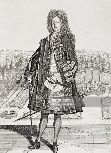 Jean Baptiste Van Loo (1684-1745) - Portrait de John Law à l'âge de 45 ans - Galerie Meier