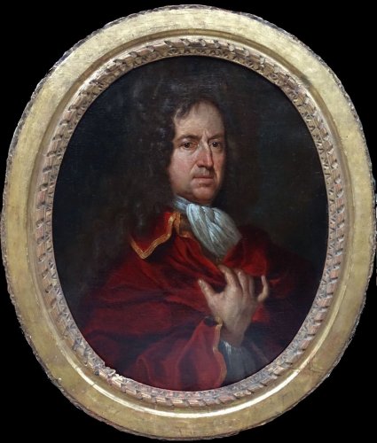 Jean Baptiste Van Loo (1684-1745) - Portrait de John Law à l'âge de 45 ans - Louis XIV