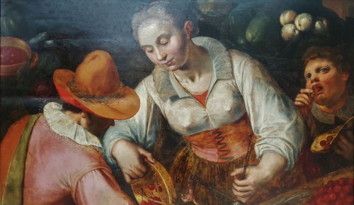 Campi Vincenzo (1536-1591) - La marchande de fruits - Galerie Meier