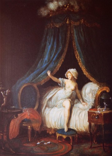 Tableaux et dessins Tableaux XVIIIe siècle - Jean Frédéric Schall (1752-1825) - Le coucher