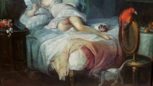 Jean Frédéric Schall (1752-1825) - Le coucher - Galerie Meier
