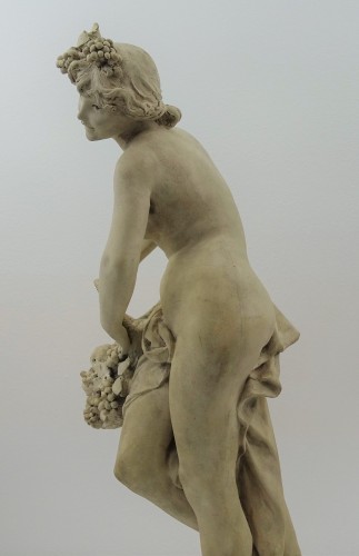 Luca Madrassi (1849-1919) - Allégorie des Vendanges - Sculpture Style Napoléon III
