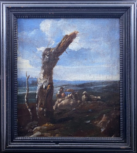 Francesco Castiglione (1641-1716) - Scène pastorale