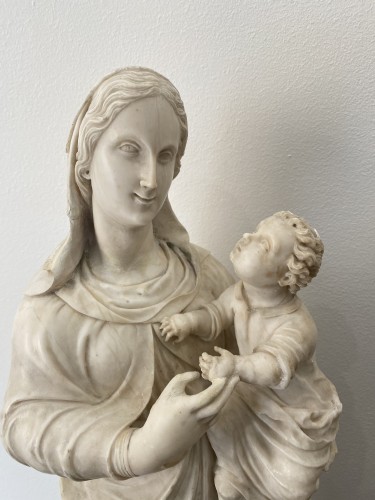 Vierge de Trapani - XVè/XVIe siècle - Sculpture Style 