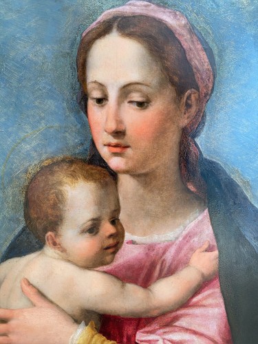 Paintings & Drawings  - Andrea Del Sarto (1486-1530) and studio - Study for the Sarzana altarpiece