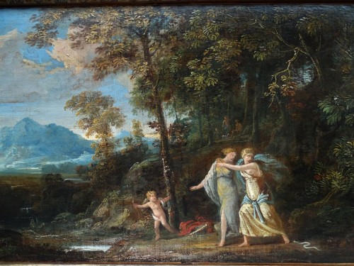 Jean-Antoine Constantin d'Aix (1756-1844) - Femmes fuyant devant un serpent - Galerie Meier