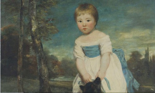 Joshua Reynolds (1723-1792) - Portrait of Cavendish&#039;s child - Louis XVI