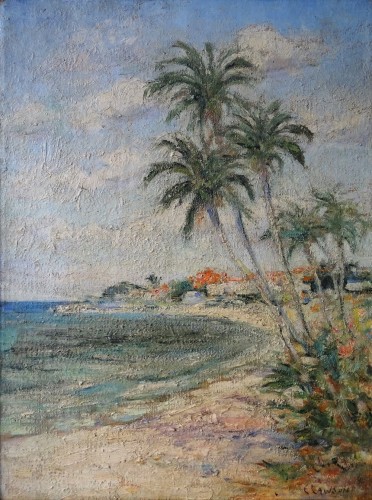 Ernest Lawson (1873-1939) - Florida&#039;s Beach