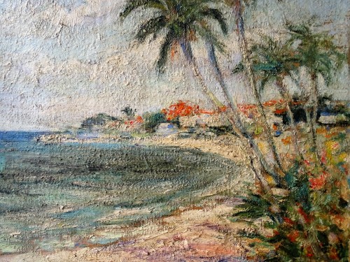 Ernest Lawson (1873-1939) - Florida&#039;s Beach - 