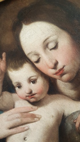 Francisco de Zurbarán et atelier (1598-1664) - La Sainte Famille - Tableaux et dessins Style Louis XIII