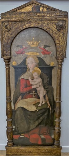 Paintings & Drawings  - Virgin and Child - Circle of Juan de Borgoña (ca.1470-1534)