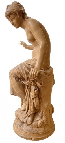Sculpture  - La Nymphe Syrinx - Jean-Louis Grégoire (1840-1890)