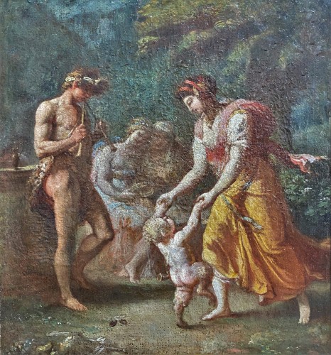 Attributed to Jacques-Philippe Caresme (1734-1796) - Bacchanalian dance  