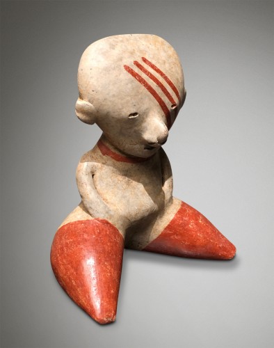 Femme assise - Chinesco - Archéologie Style 