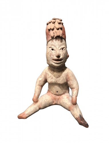 Seated figure - Olmec